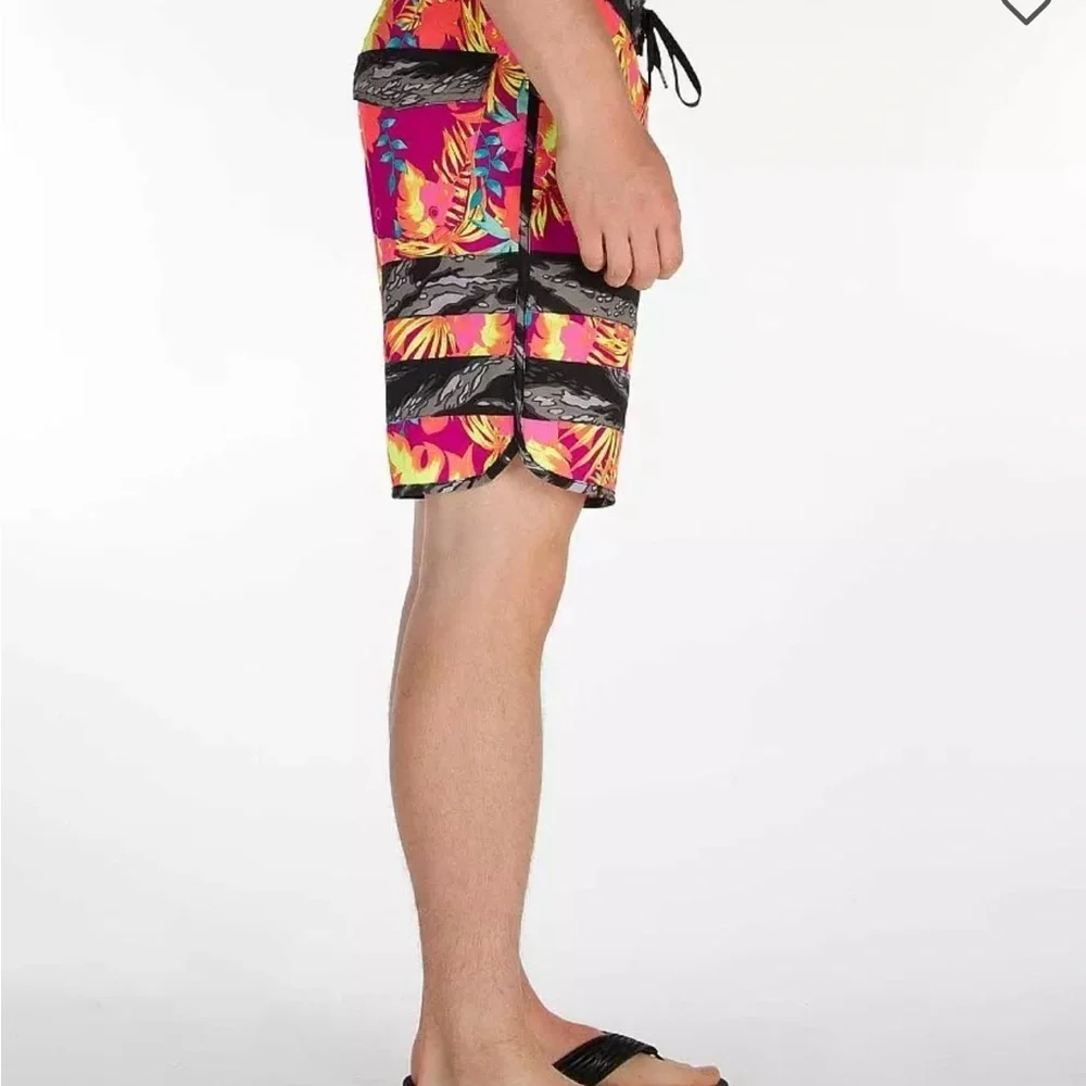 Hurley Block Party Flammo Phantom Boardshort